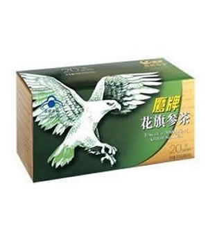 鹰牌花旗参茶-老品牌，功效值得信任