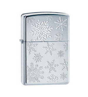 Zippo打火机 寂静的雪花20196-