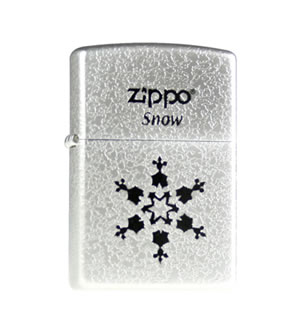 Zippo打火机 韩版限量 （一朵雪花）-