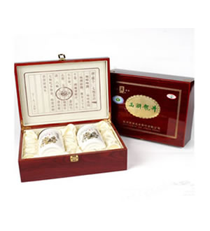 贡牌 明前AAA特级红木礼盒陶瓷瓶装200g龙井茶-3A顶级茶产品
