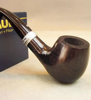 德国华云VAUEN De Luxe 烟斗 带925银圈-