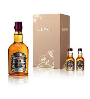 芝华士12年苏格兰威士忌礼盒装-英国原产