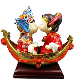 爱之船-树脂工艺品
