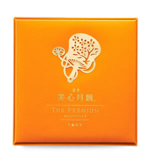 香港美心 六皇明月月饼-430克六皇白莲蓉