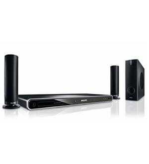 飞利浦 带扬声器DVD-连接HDTV HDMI 1080p HTP5990K,DVD一套