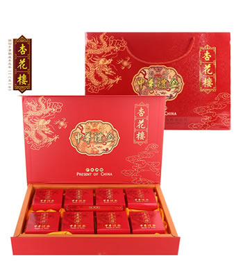 杏花楼 中华礼盒月饼-8只装，上海著名商标