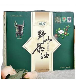 赣花有机野生山茶油-900ml*2 礼盒装