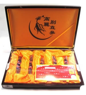 正官庄高丽参人参 礼盒装-25gx5支