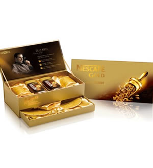 进口雀巢金牌咖啡礼盒-