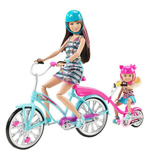 芭比姐妹双人车-Barbie 姐妹系列