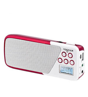 便携式音箱 带收音机 MP3（带8G内存卡）-晨练的最佳拍档