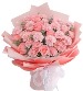 母亲节快乐 - 粉色康乃馨33枝、粉色玫瑰9枝